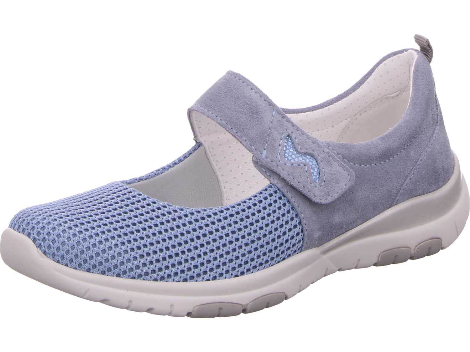 female Sportliche Slipper blau Sonia 09 40 von ACO