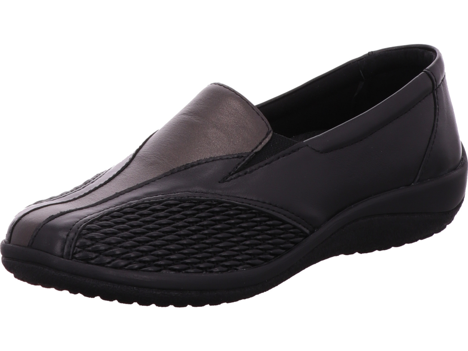 female Sportliche Slipper schwarz PAOLA 01 37 von ACO