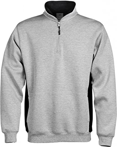 Fristad Kansas - Sweatshirt Short Zip CODE 1705 XX/Large Light Grey 100209-910 2XL Fristad Kansas - Sweatshirt Short Zip CODE 1705 XX/Large Light Grey 100209-910 2XL von Fristads
