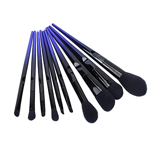 ACOGEDO 10pcs Professionelles Lidschatten und Blush Pinsel mit Weichem Haar für Präzise Färben und 3D -Mischungen | Tragbares Make -up Bürstenset für Zuhause und Reisen von ACOGEDO