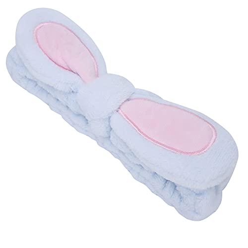 ACOGEDO Elastizitätsreinigungsstirnband mit Elastischer Frauen mit Kaninchenohrdekoration für Spa -Make -up Hautpflege Weiche Himmelviolette Stirnbänder für Gesichtswäsche und Haarbewirtschaftung (4) ACOGEDO Elastizitätsreinigungsstirnband mit Elastischer Frauen mit Kaninchenohrdekoration für Spa -Make -up Hautpflege Weiche Himmelviolette Stirnbänder für Gesichtswäsche und Haarbewirtschaftung (4) von ACOGEDO