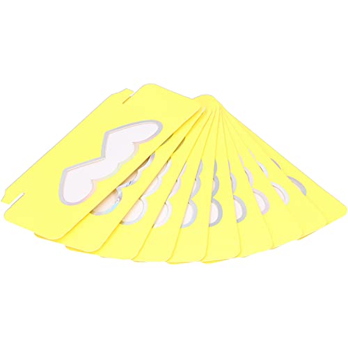 ACOGEDO Kompaktes Wimpernverpackungsbox Set - 10pcs Leeres Papier Falsches Wimpernfallhalter - Leichter Speicher für Reisen und Tägliche Verwendung (D22) von ACOGEDO