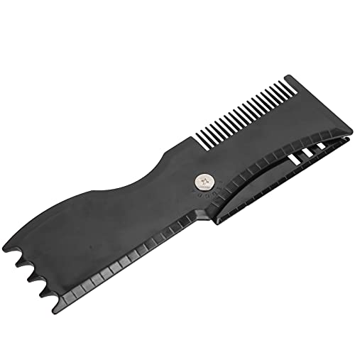 Bartformungsschablone für Herren für eine Präzise Bartaufstellung mit 360-Grad-Drehung. Bruchsicheres Bartstyling-Werkzeug aus Kunststoff Zum Trimmen von Haaransatz und Ausschnitt von ACOGEDO