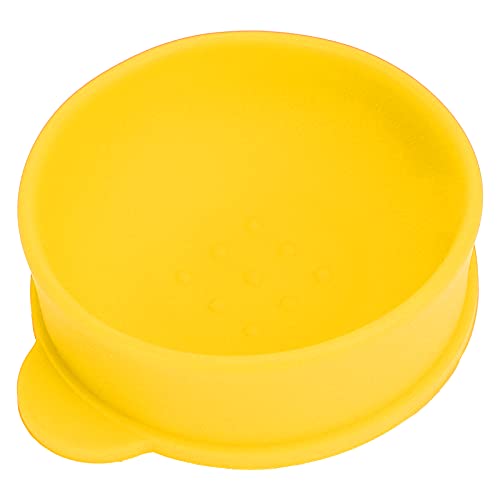 Ersatzwachs -Topf für Haarentfernung Wachswärmer, Rosa Silikonwachsschale, Abnehmbares Wachsbehälter für Gesicht und Körpergebrauch (YELLOW) von ACOGEDO