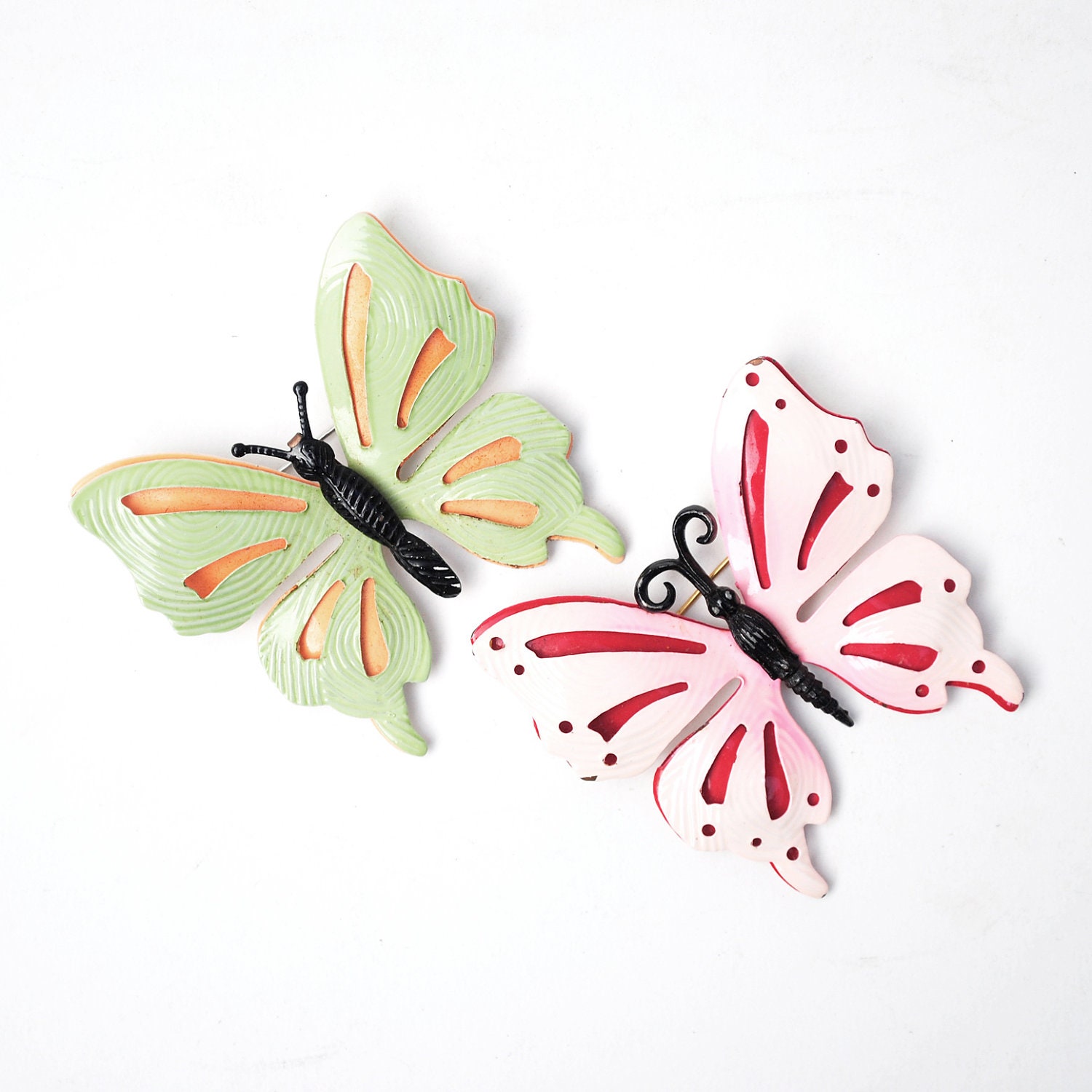 Leuchtender Schmetterling Blech-Pins von ACTIONVINTAGE