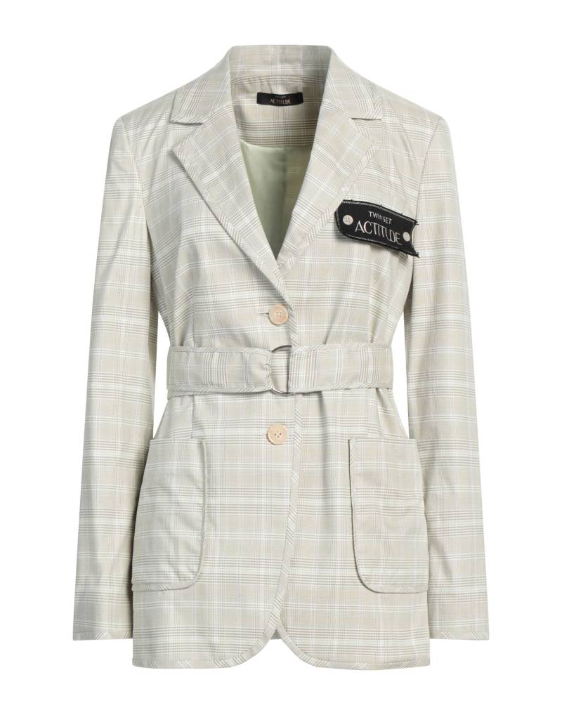 ACTITUDE by TWINSET Blazer Damen Salbeigrün von ACTITUDE by TWINSET