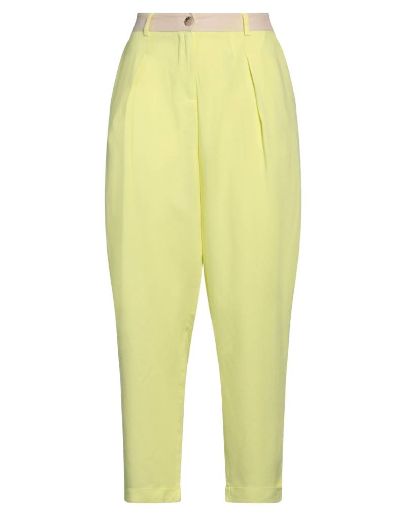 ACTITUDE by TWINSET Hose Damen Pastellgelb von ACTITUDE by TWINSET