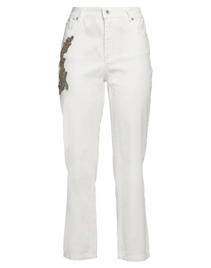 ACTITUDE by TWINSET Jeanshose Damen Weiß von ACTITUDE by TWINSET