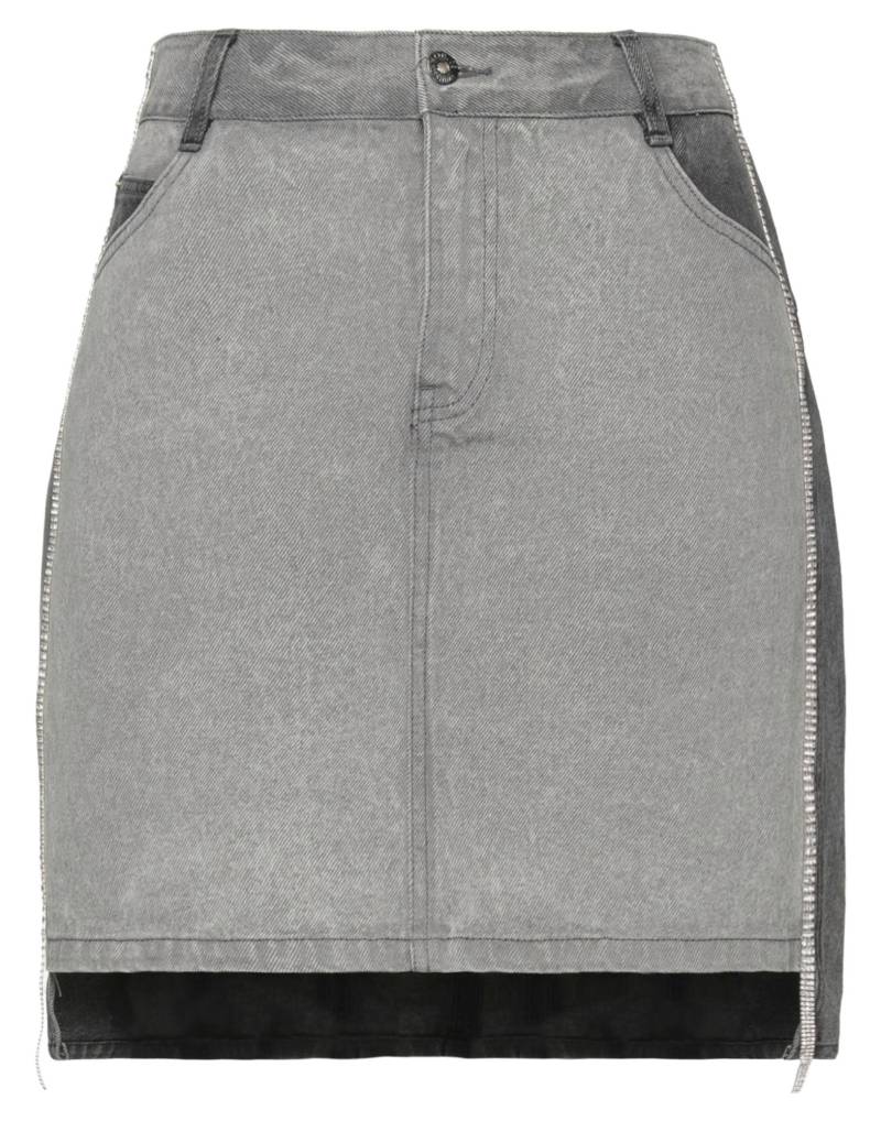 ACTITUDE by TWINSET Jeansrock Damen Braungrau von ACTITUDE by TWINSET