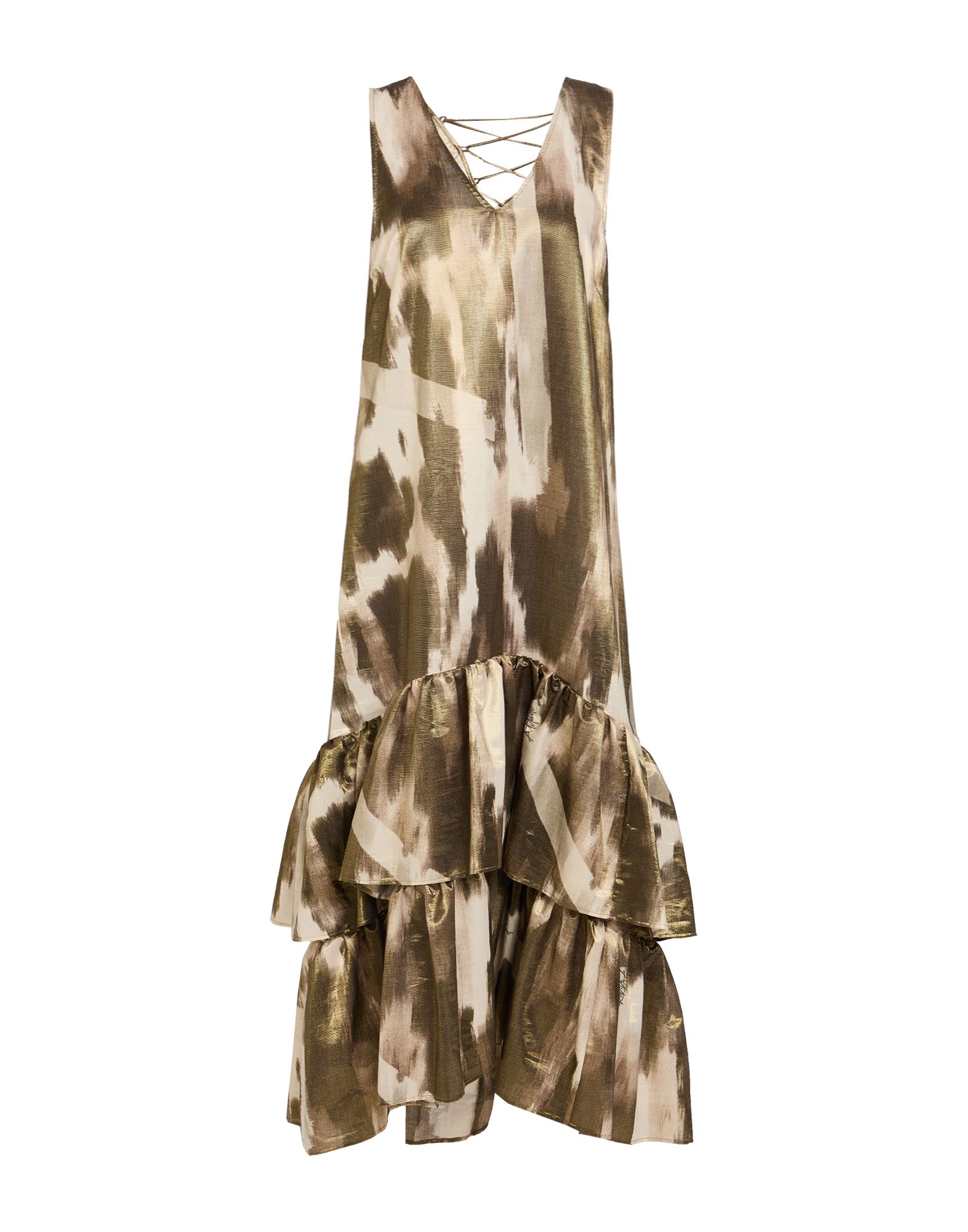 ACTITUDE by TWINSET Maxi-kleid Damen Gold ACTITUDE by TWINSET Maxi-kleid Damen Gold von ACTITUDE by TWINSET