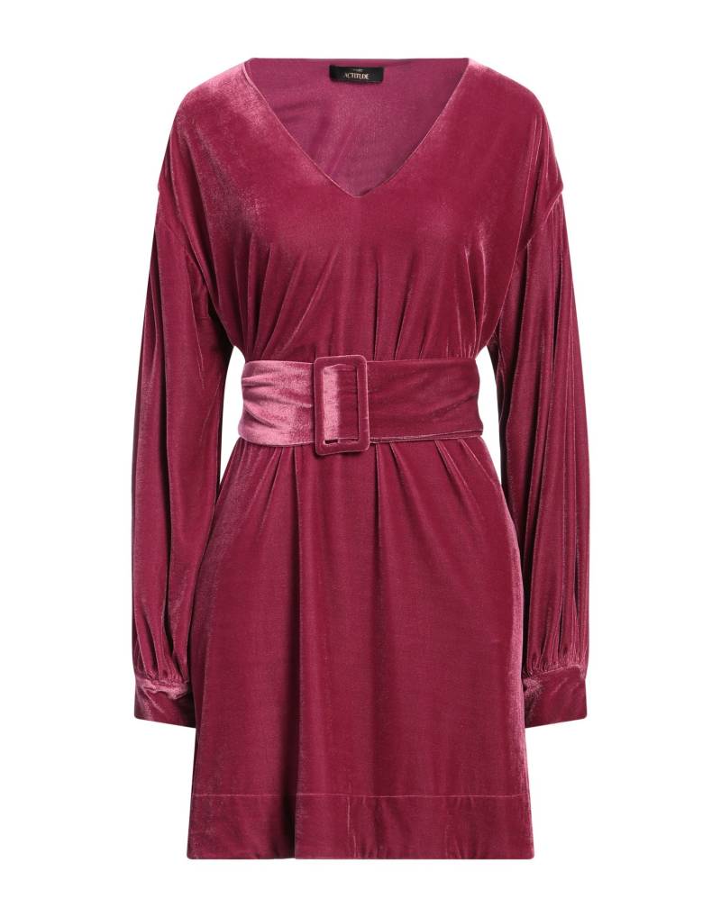 ACTITUDE by TWINSET Mini-kleid Damen Purpur von ACTITUDE by TWINSET