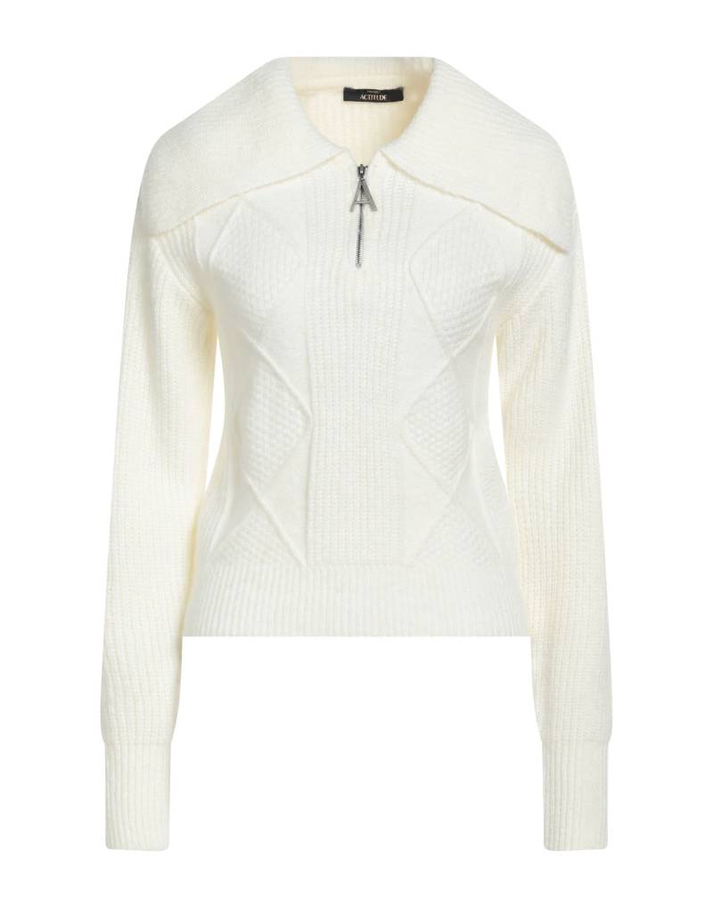 ACTITUDE by TWINSET Pullover Damen Cremeweiß ACTITUDE by TWINSET Pullover Damen Cremeweiß von ACTITUDE by TWINSET
