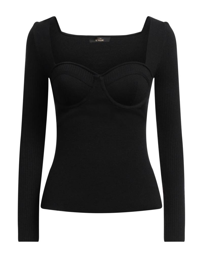 ACTITUDE by TWINSET Pullover Damen Schwarz von ACTITUDE by TWINSET
