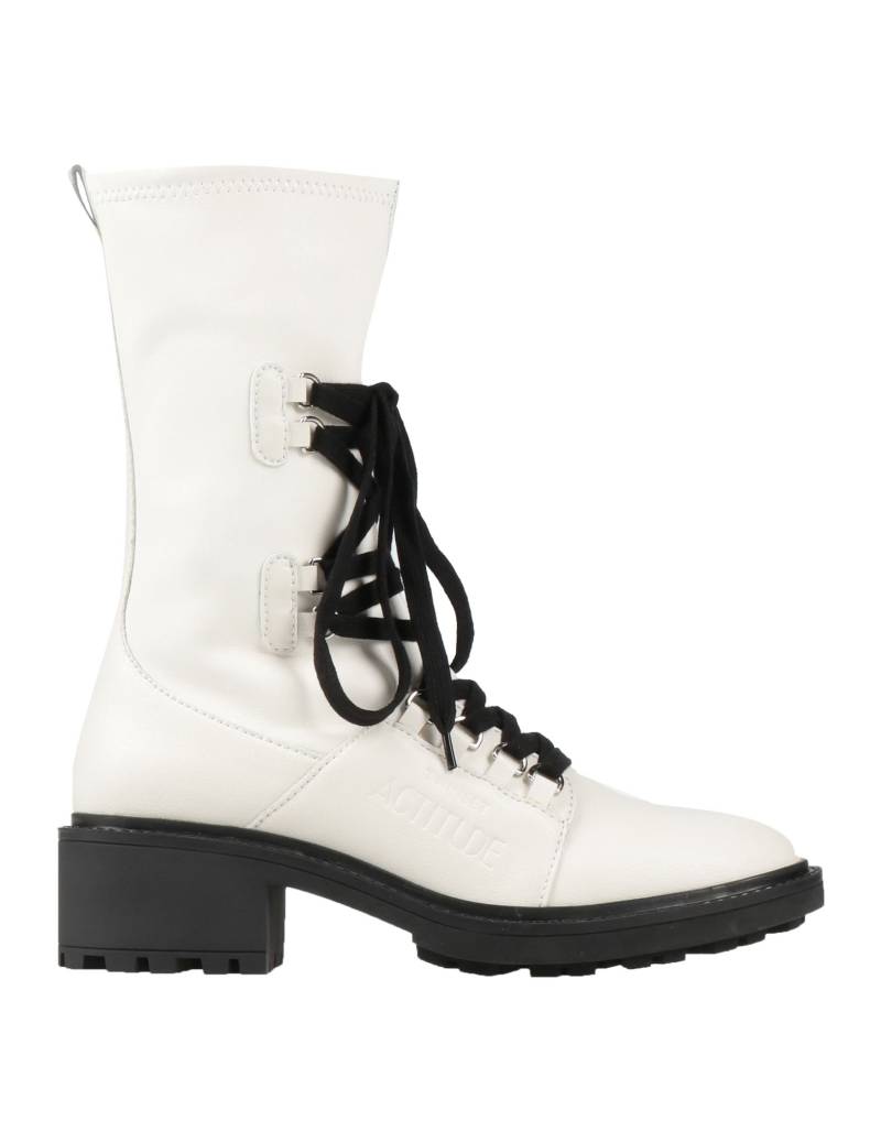 ACTITUDE by TWINSET Stiefelette Damen Weiß von ACTITUDE by TWINSET