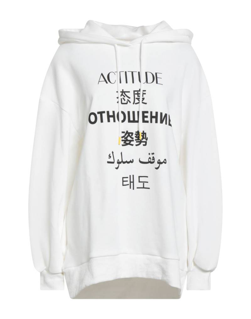 ACTITUDE by TWINSET Sweatshirt Damen Weiß von ACTITUDE by TWINSET