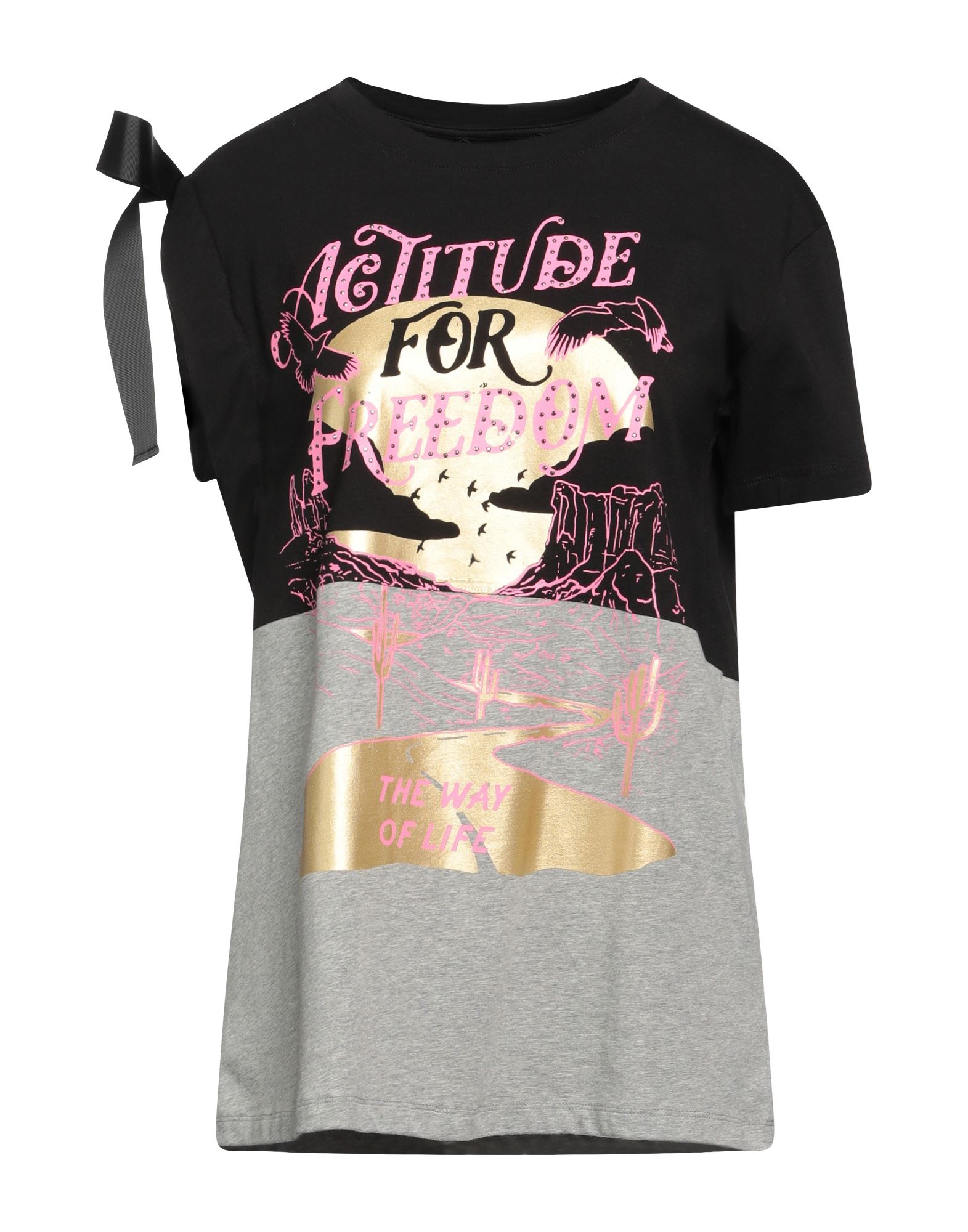 ACTITUDE by TWINSET T-shirts Damen Schwarz von ACTITUDE by TWINSET