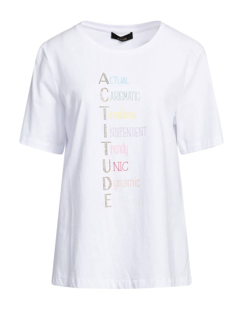 ACTITUDE by TWINSET T-shirts Damen Weiß von ACTITUDE by TWINSET