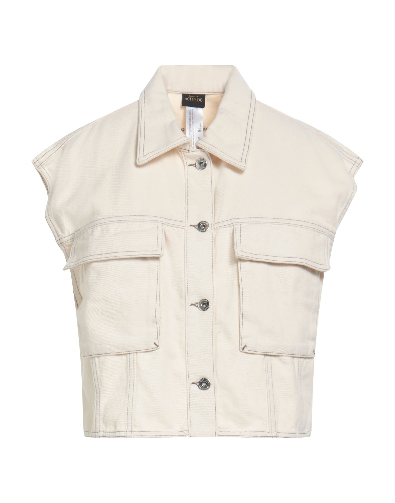 ACTITUDE by TWINSET Weste Damen Beige von ACTITUDE by TWINSET