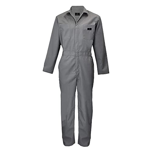 ACTIVE UNIFORMS Overall Workwear Herren Langarm Overall, GRAU, S von ACTIVE UNIFORMS