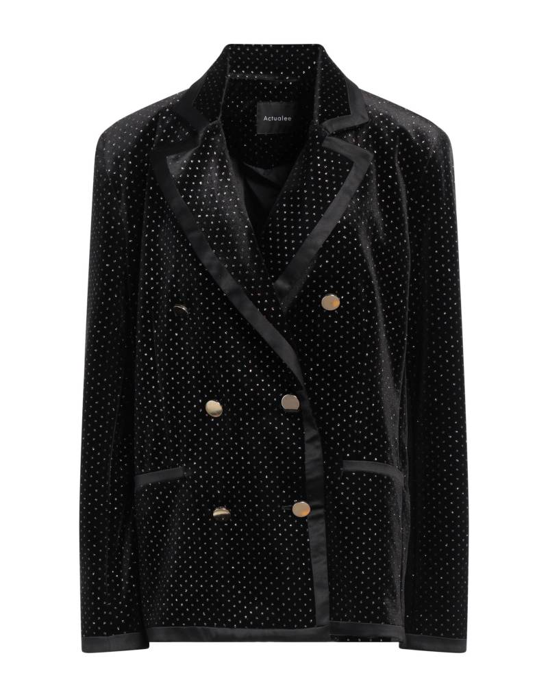 ACTUALEE Blazer Damen Schwarz von ACTUALEE
