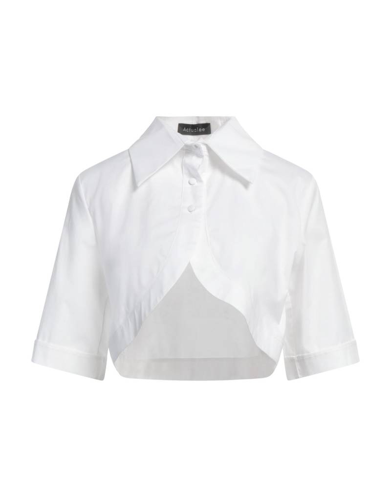 ACTUALEE Hemd Damen Weiß von ACTUALEE