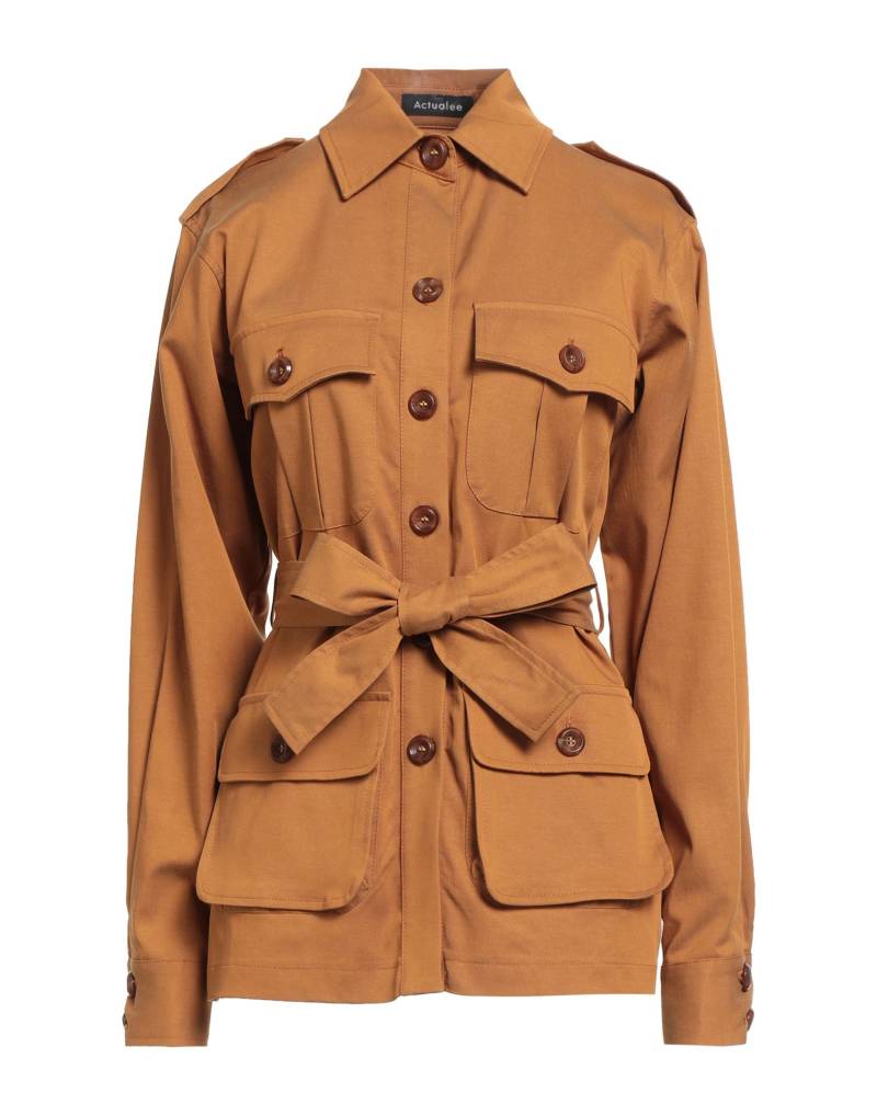 ACTUALEE Jacke & Anorak Damen Braun von ACTUALEE