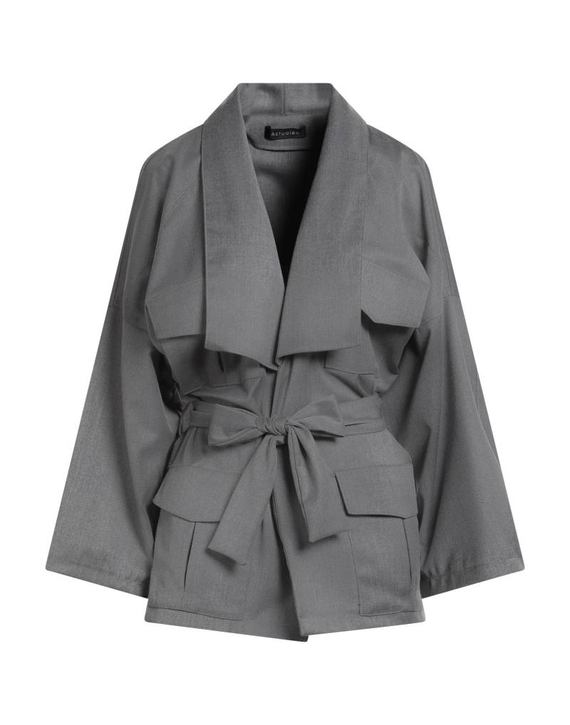 ACTUALEE Jacke & Anorak Damen Grau von ACTUALEE
