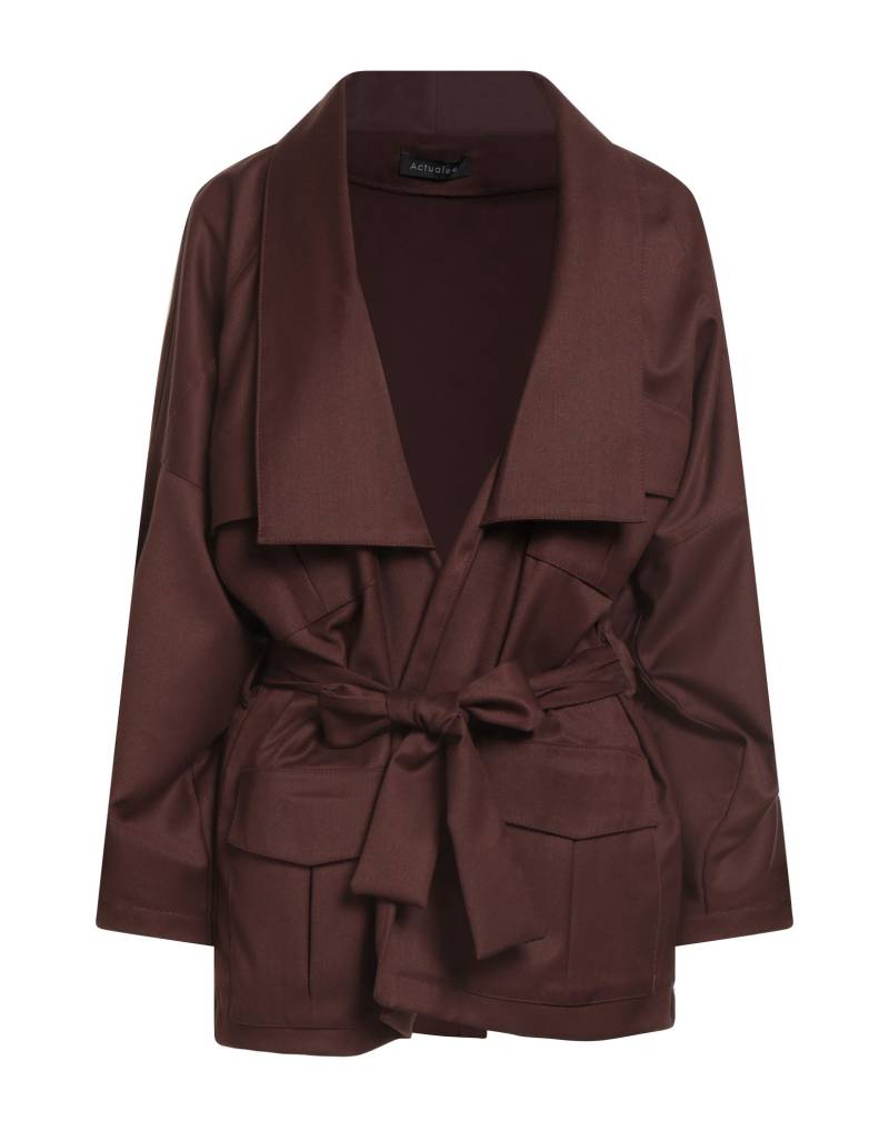 ACTUALEE Jacke & Anorak Damen Schokobraun von ACTUALEE