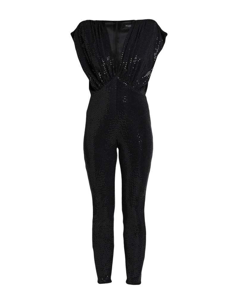 ACTUALEE Jumpsuit Damen Schwarz von ACTUALEE