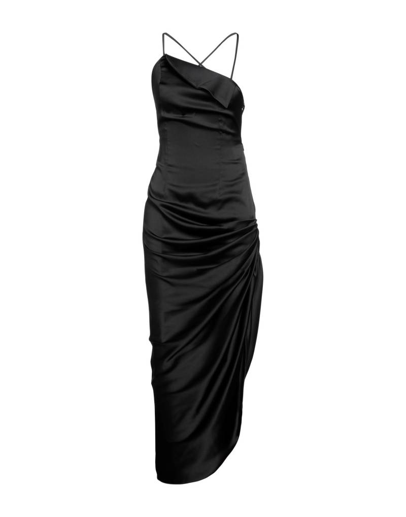ACTUALEE Maxi-kleid Damen Schwarz von ACTUALEE