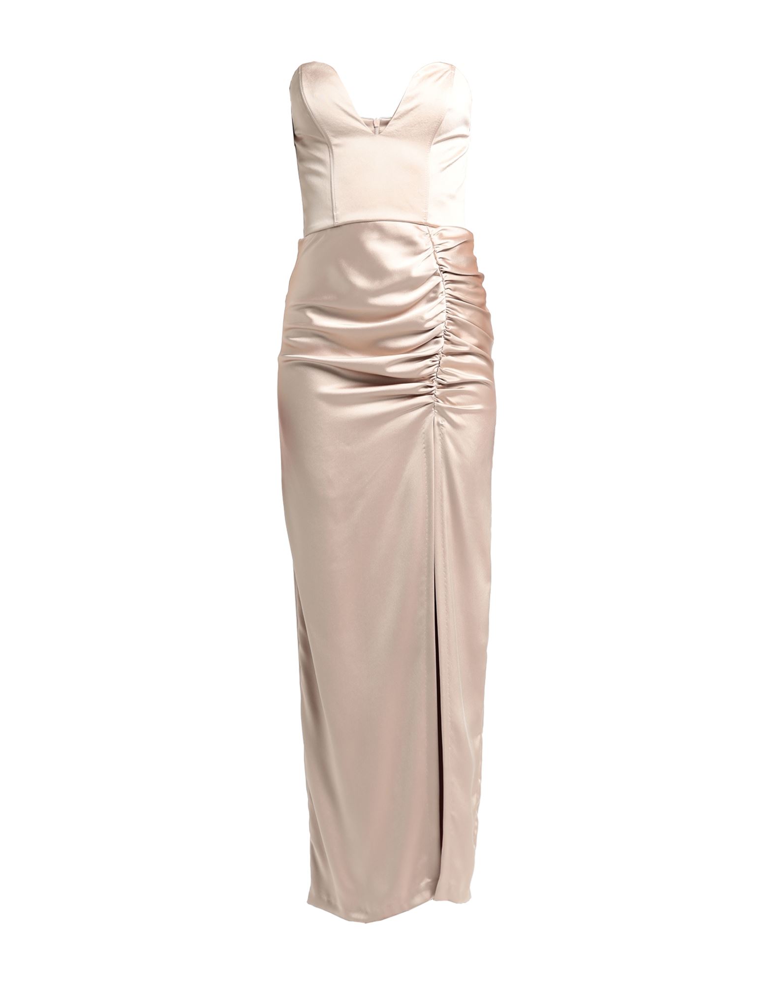 ACTUALEE Maxi-kleid Damen Beige von ACTUALEE