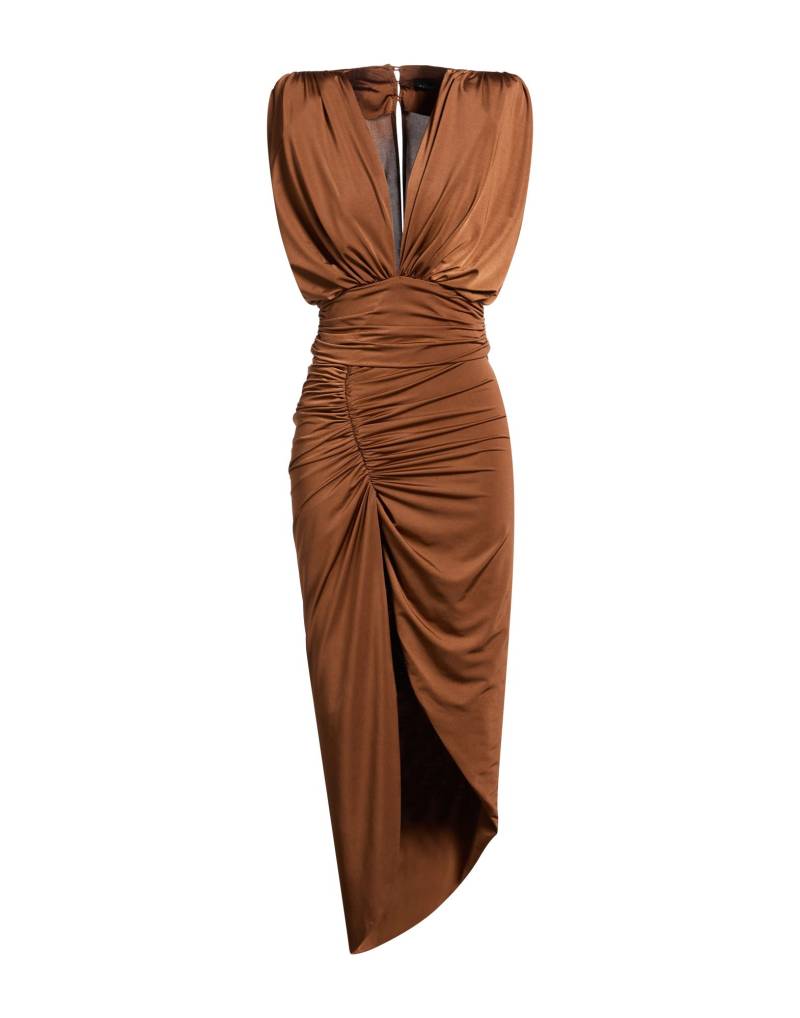 ACTUALEE Maxi-kleid Damen Braun von ACTUALEE