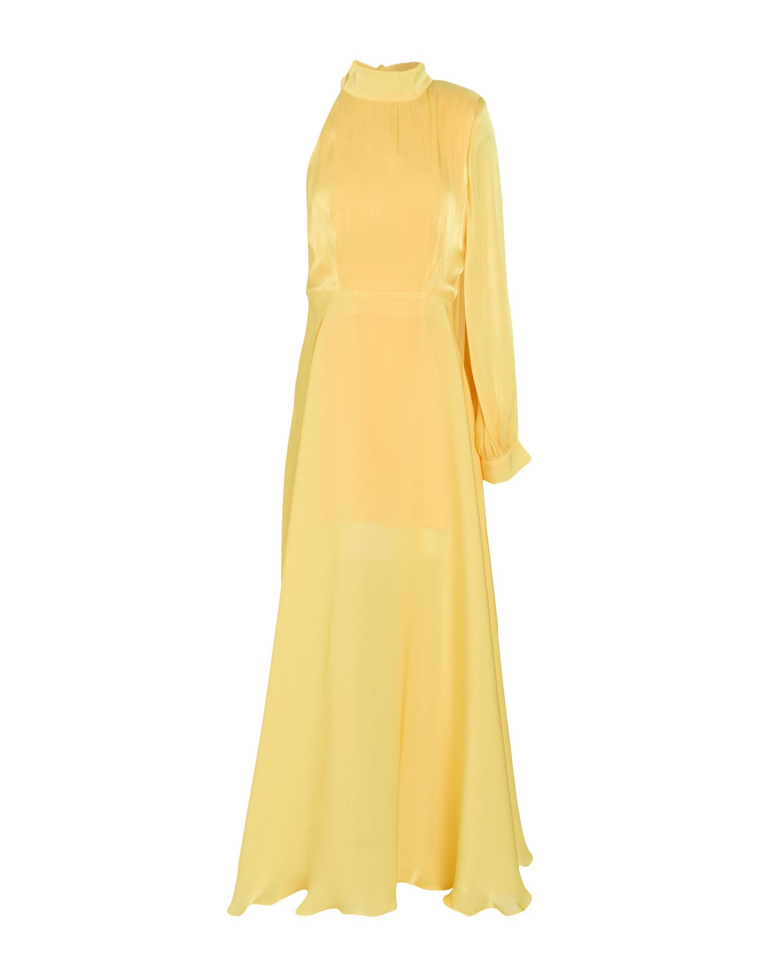 ACTUALEE Maxi-kleid Damen Gelb von ACTUALEE