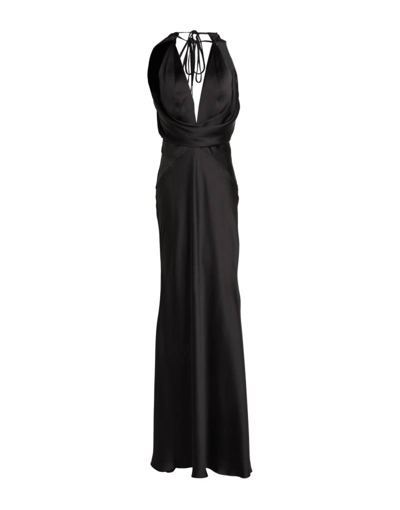 ACTUALEE Maxi-kleid Damen Schwarz von ACTUALEE