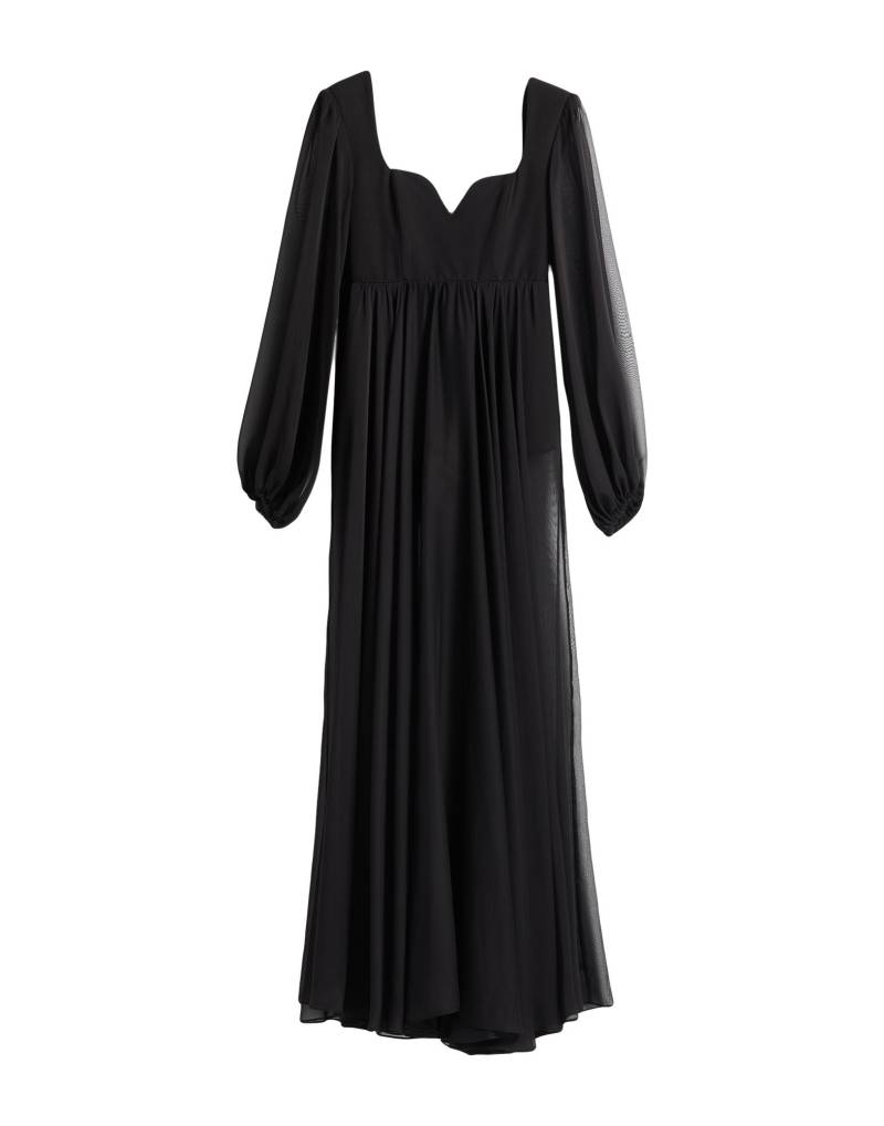 ACTUALEE Maxi-kleid Damen Schwarz von ACTUALEE