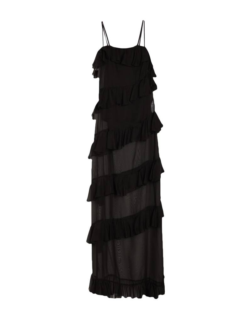 ACTUALEE Maxi-kleid Damen Schwarz von ACTUALEE