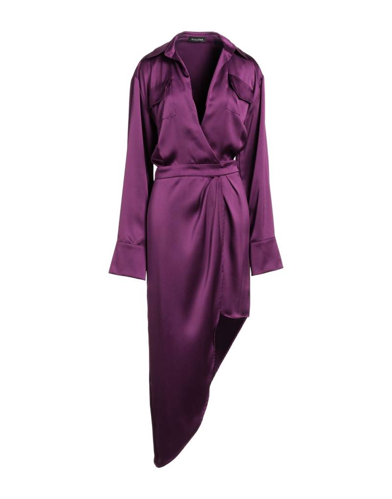 ACTUALEE Maxi-kleid Damen Violett von ACTUALEE