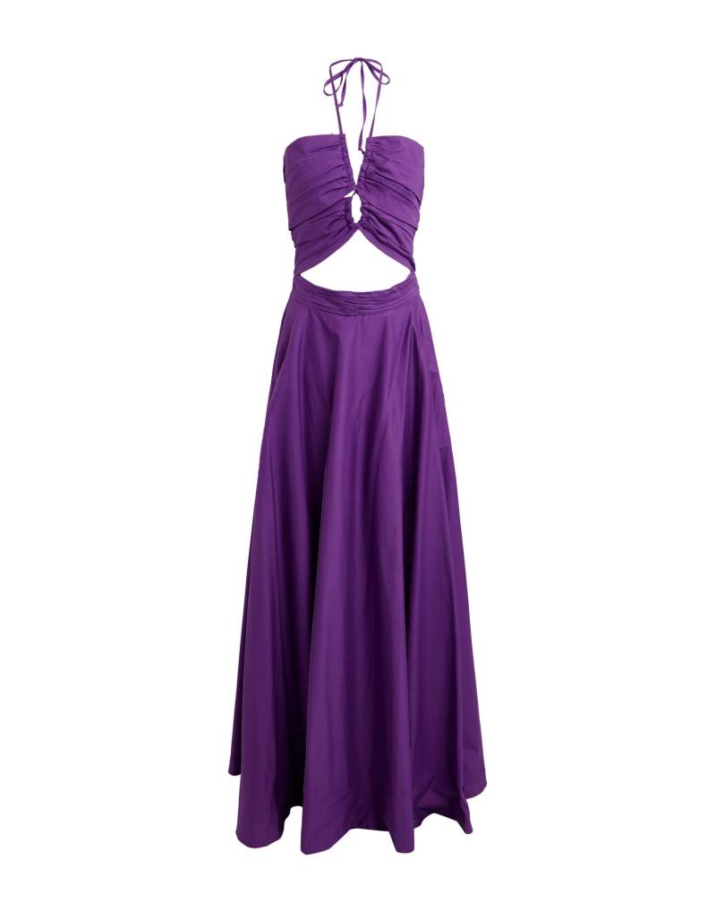 ACTUALEE Maxi-kleid Damen Violett von ACTUALEE