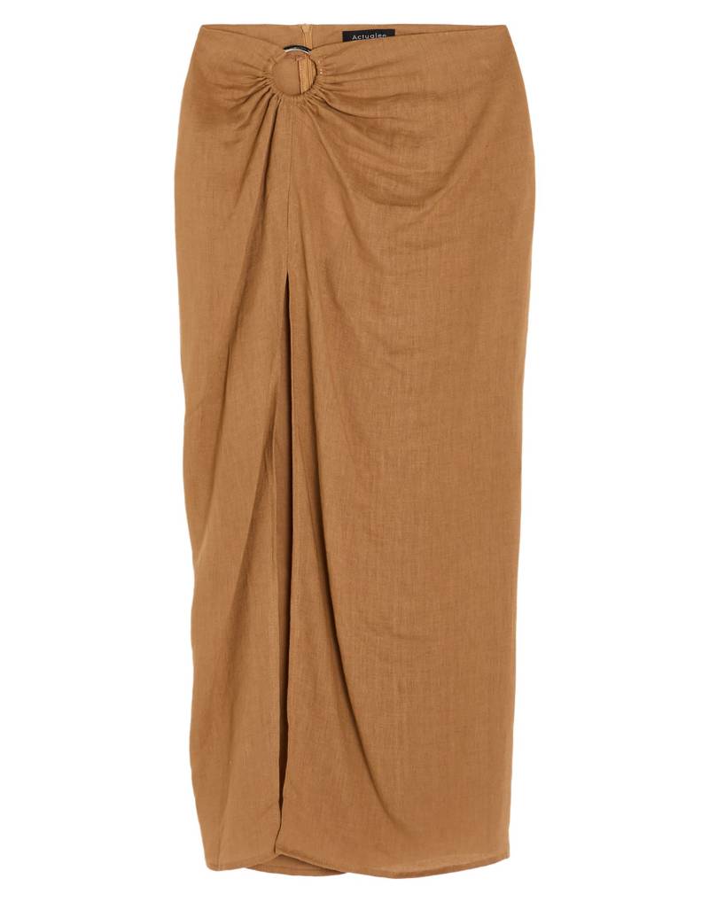 ACTUALEE Maxi-rock Damen Kamel von ACTUALEE