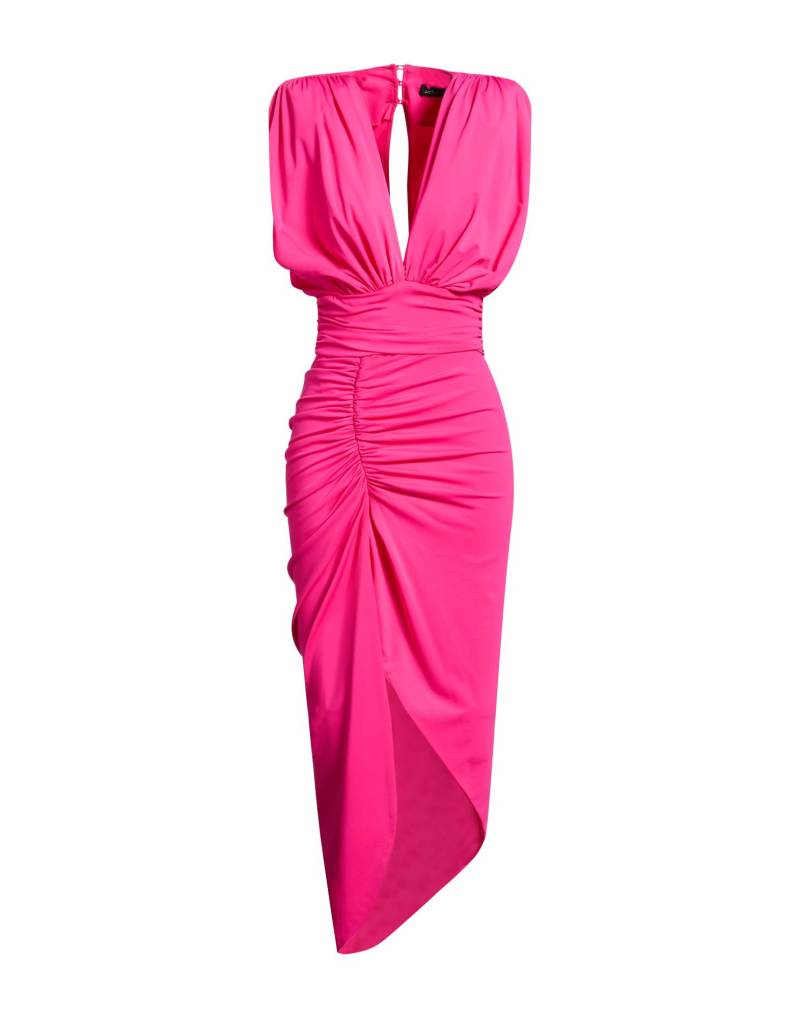 ACTUALEE Midi-kleid Damen Fuchsia von ACTUALEE
