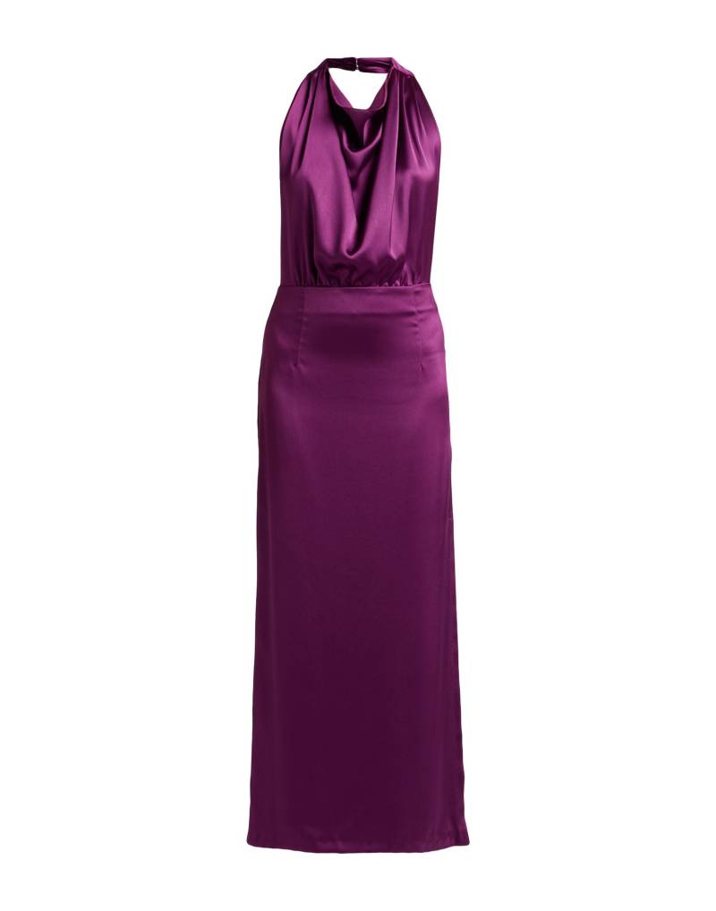 ACTUALEE Maxi-kleid Damen Pflaume von ACTUALEE