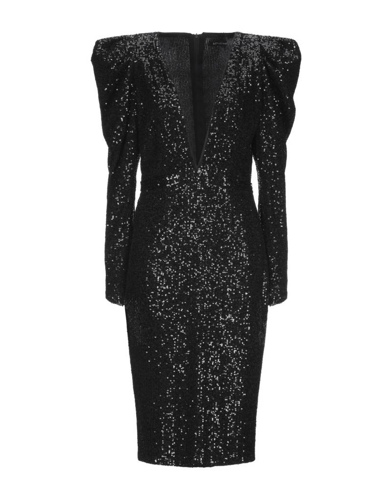 ACTUALEE Midi-kleid Damen Schwarz von ACTUALEE