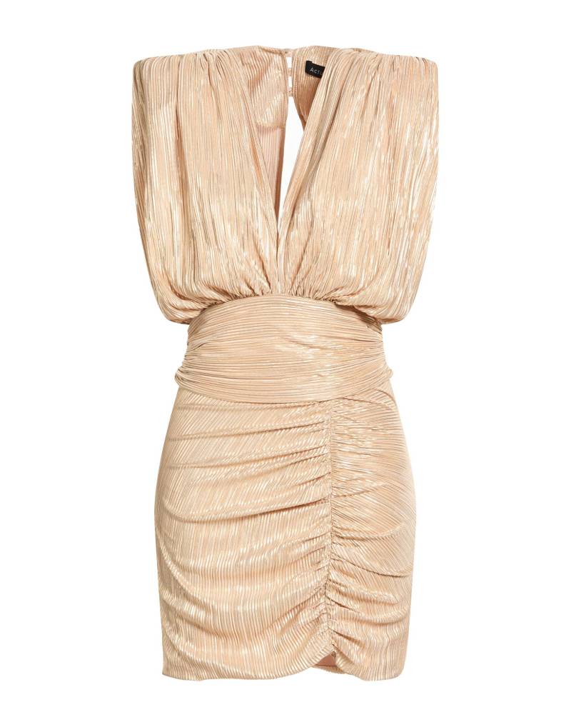 ACTUALEE Mini-kleid Damen Gold von ACTUALEE