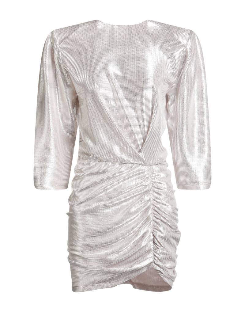 ACTUALEE Mini-kleid Damen Silber von ACTUALEE