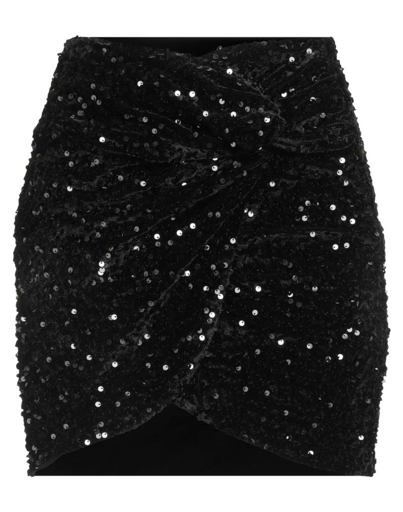 ACTUALEE Minirock Damen Schwarz von ACTUALEE