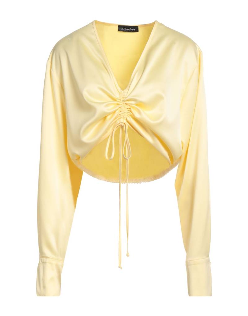 ACTUALEE Top Damen Gelb von ACTUALEE