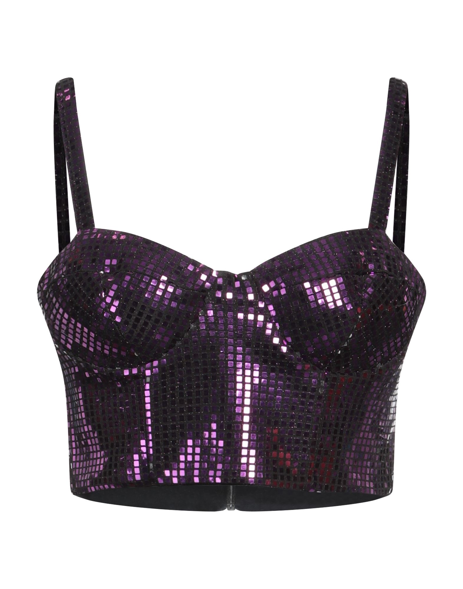 ACTUALEE Top Damen Violett von ACTUALEE