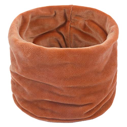 ACVIP Halswärmer Winter weicher Schal Herren Damen Schlauchschal Neckwarmer in 14 Farben(Orange) von ACVIP