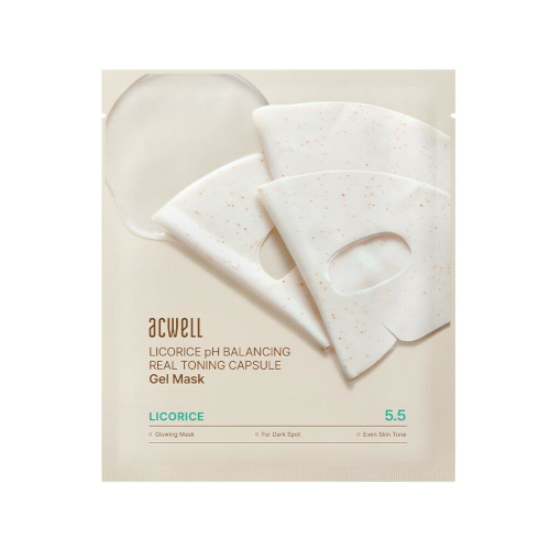 ACWELL - Licorice pH Balancing Real Toning Capsule Gel Mask - 34g*1stück von ACWELL