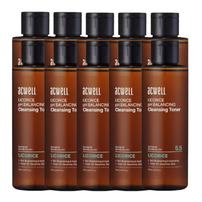 ACWELL - No5.5 Licorice pH Balancing Toner (10ea) Set von ACWELL